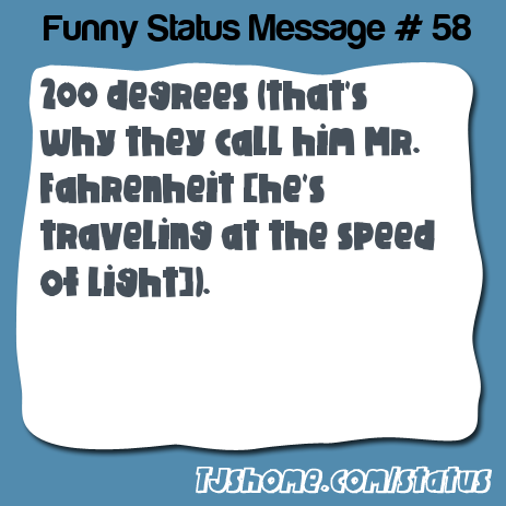 status message box