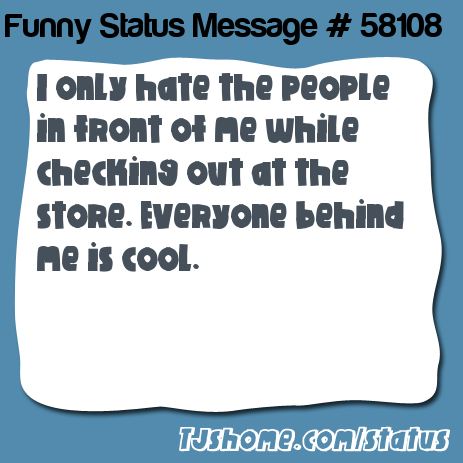 status message box