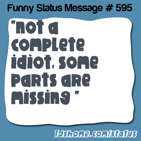 status message box