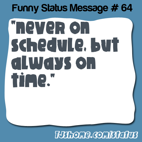 status message box