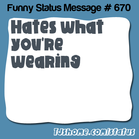 status message box