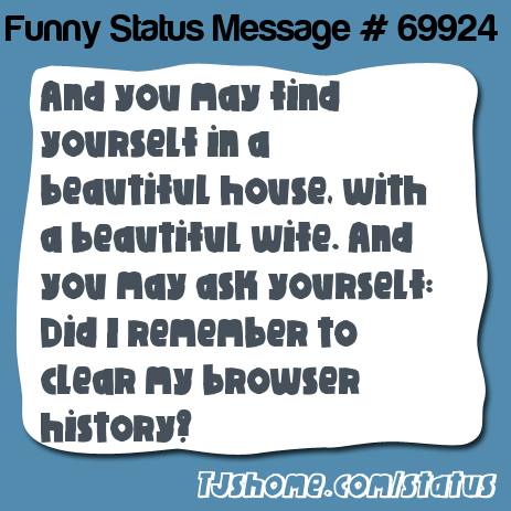 status message box