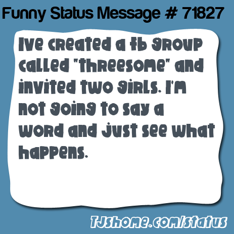 status message box