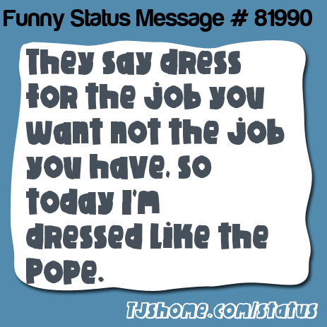 status message box