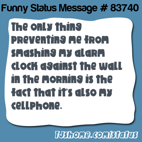 status message box