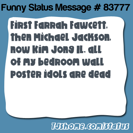 status message box