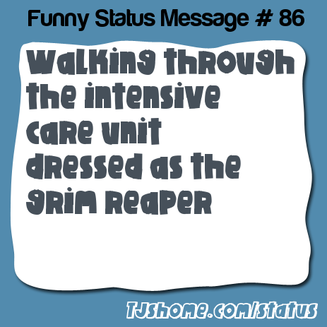 status message box