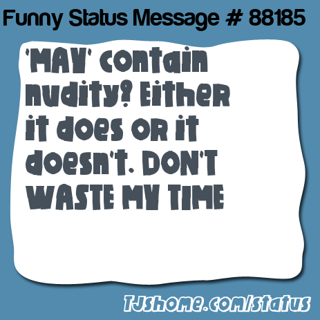 status message box