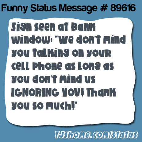 status message box