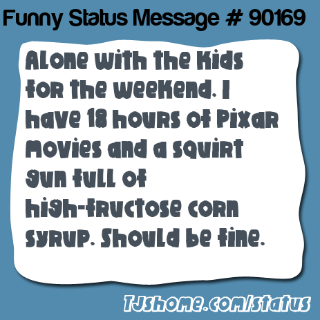 status message box