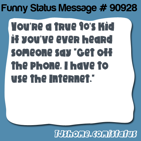 status message box