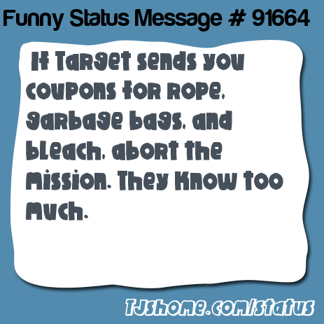 status message box