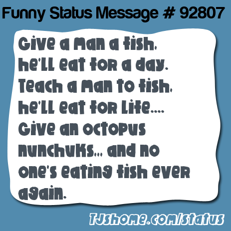 status message box