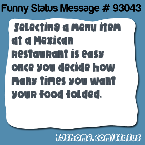 status message box