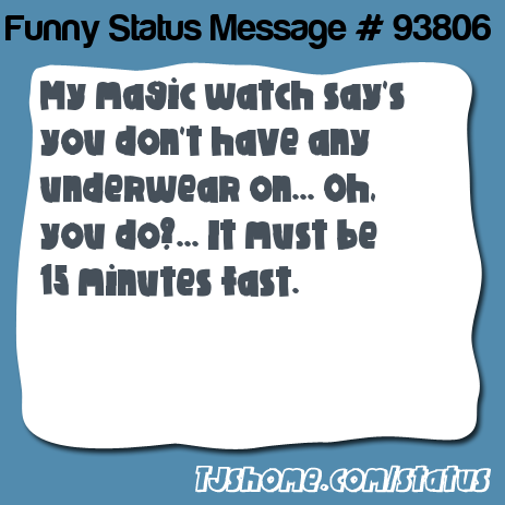 status message box