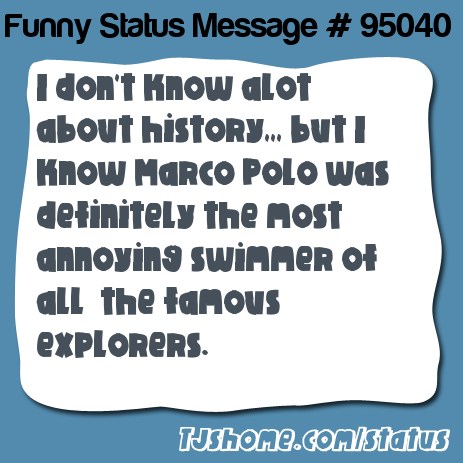 status message box