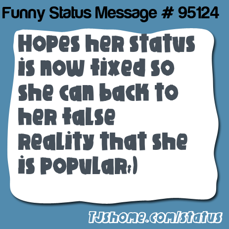 status message box