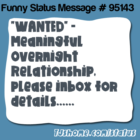 status message box