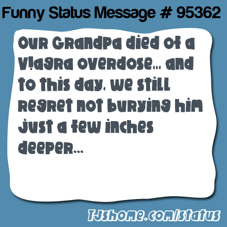 status message box