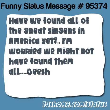 status message box