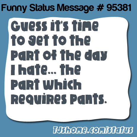 status message box