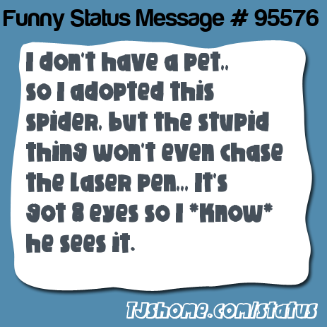 status message box