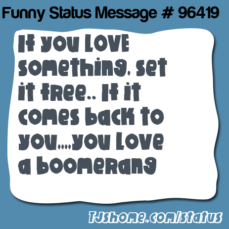 status message box
