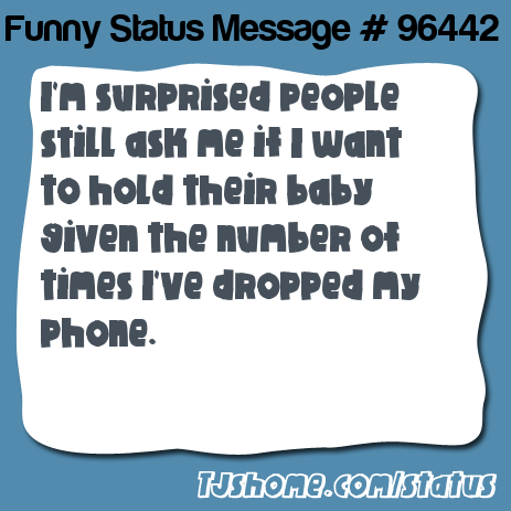 status message box