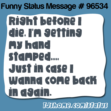 status message box