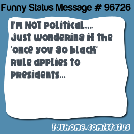 status message box