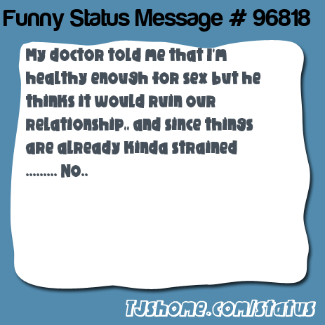 status message box