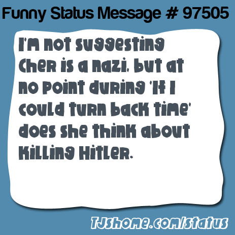 status message box