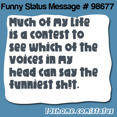 status message box