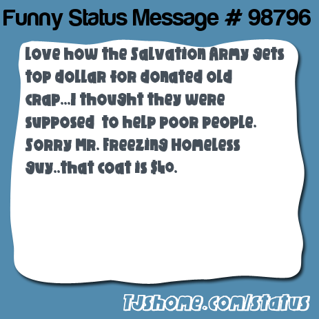 status message box