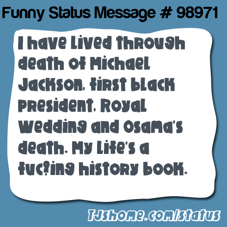status message box
