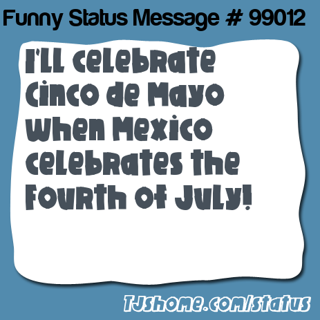 status message box