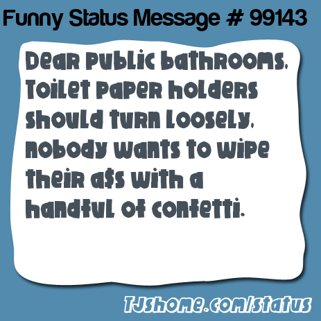 status message box